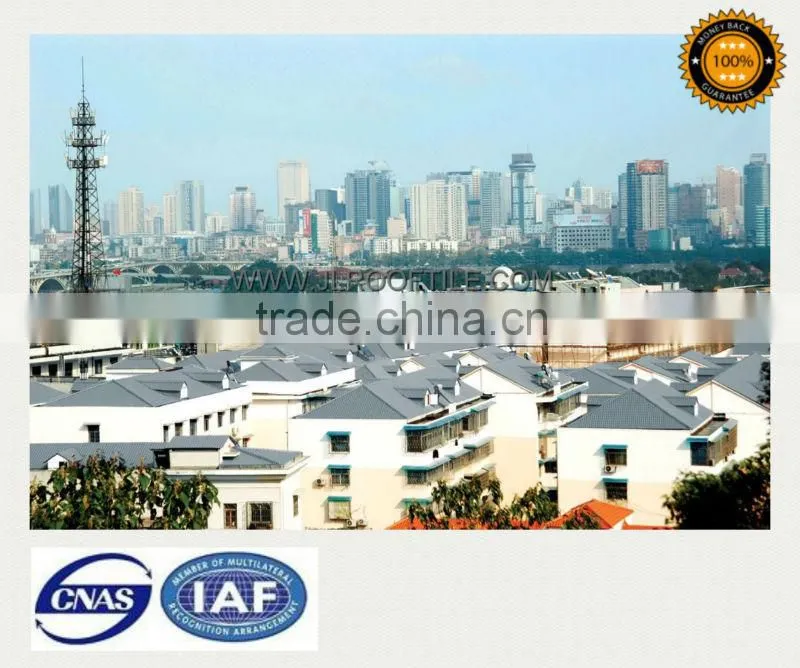 Heat Insulation plastic resin roofing material