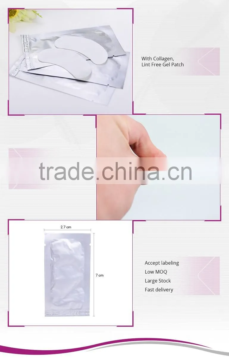 95.5% Good Feedback Free Sample Lint Free Eye Gel Patch Under Eye Pads