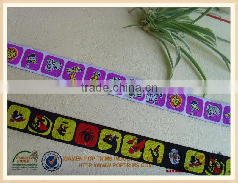 Polyester Jacquard webbing