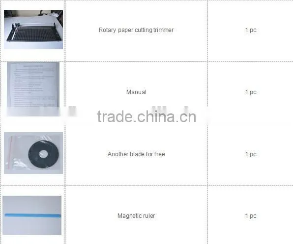 I-002 24inch Paper Cutting Rotary Paper Trimmer Machine