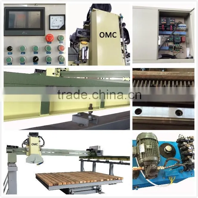 Fully automatic marble and granite bridge saw for sale