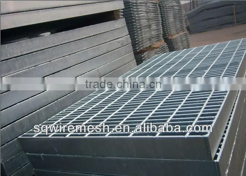 Professional manufacture hot dipped galvanized steel bar grating (ISO9001:2008)