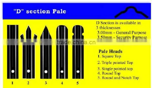 Euro Palisade Fencing