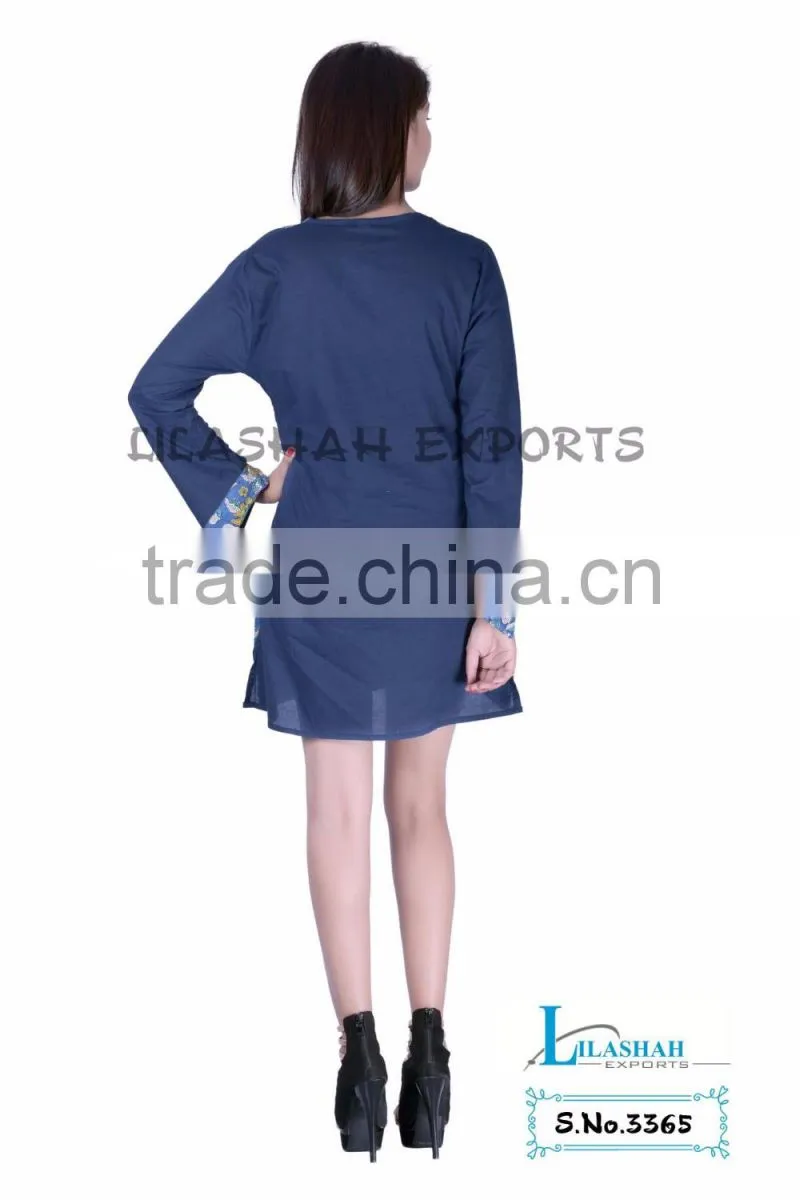 3365 Cotton Printed Dress Vestido Styles Ropa Ladies Garments cotton women's dresses