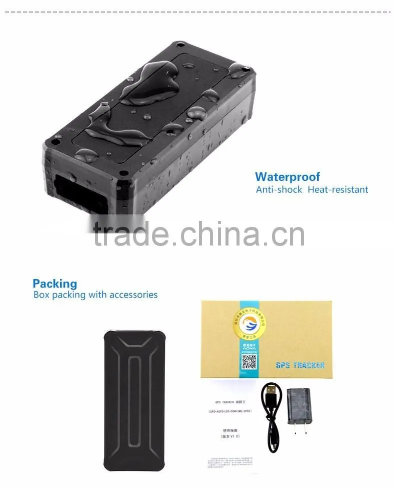 Magnetic installation Gps Tracking device for Vehicle Gps Tracker