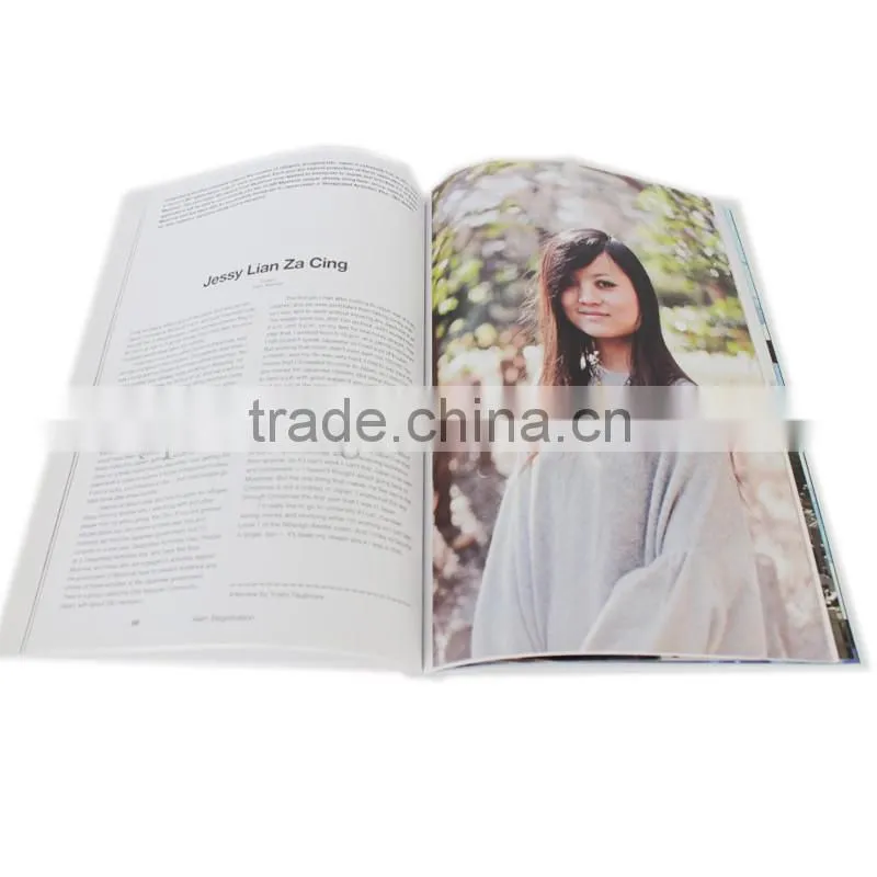 Photo album magazine printing and publishing