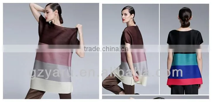 The latest version of hubble-bubble sleeve printed chiffon unlined upper garment
