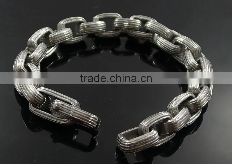 2013 hot stainless steel men bracelet B714