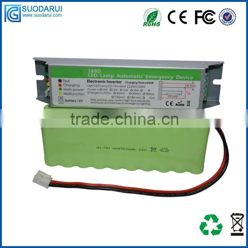 LED Panel Light emergency power Supply / 188D emergency battery pack
