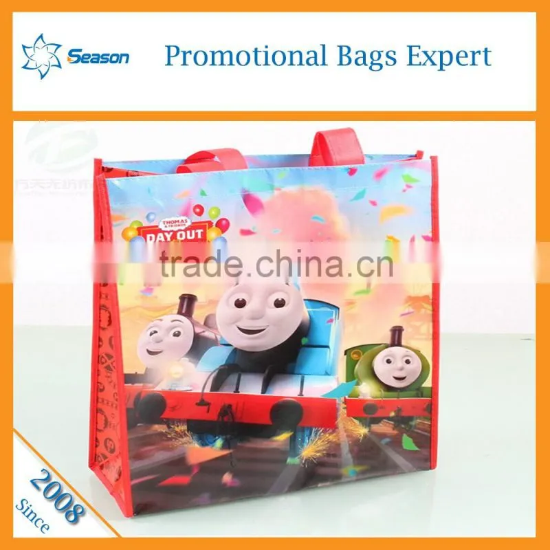 High quality laminated non woven bags foldable reusable shopping bag