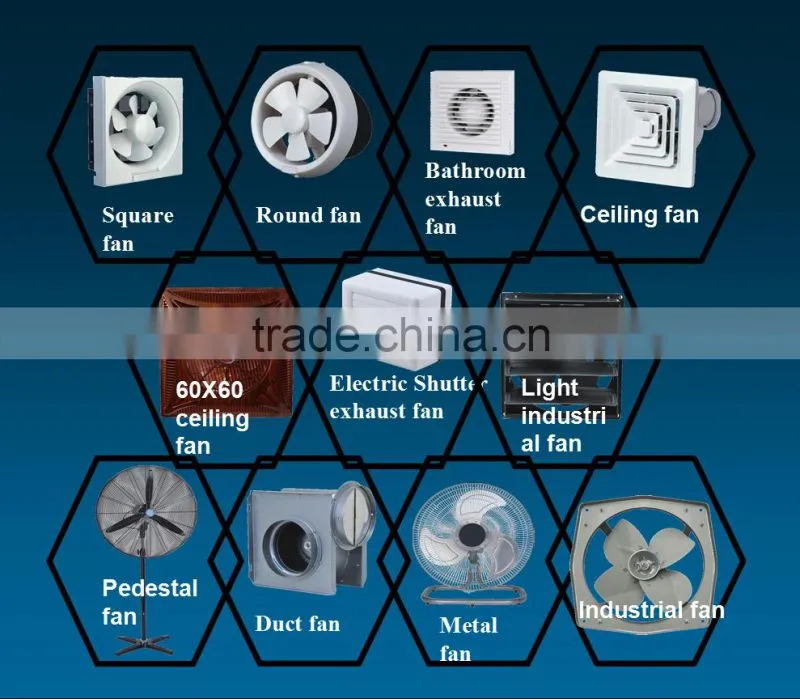 8 inch Home/office use electric Ceiling Vent-type ventilation fan with CB CE certificate
