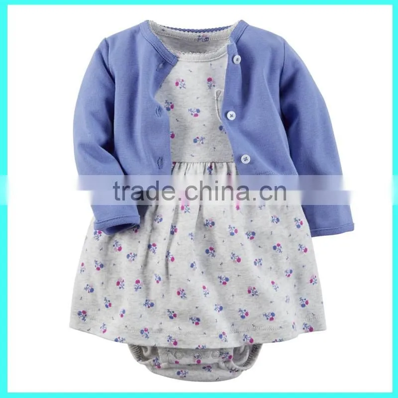 Professional toddler boutique clothing girls lovely new style baby dress designs