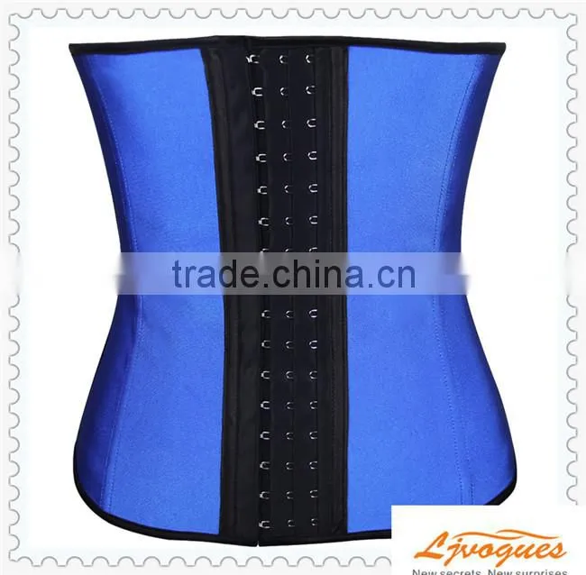Rubber corset waist trainers