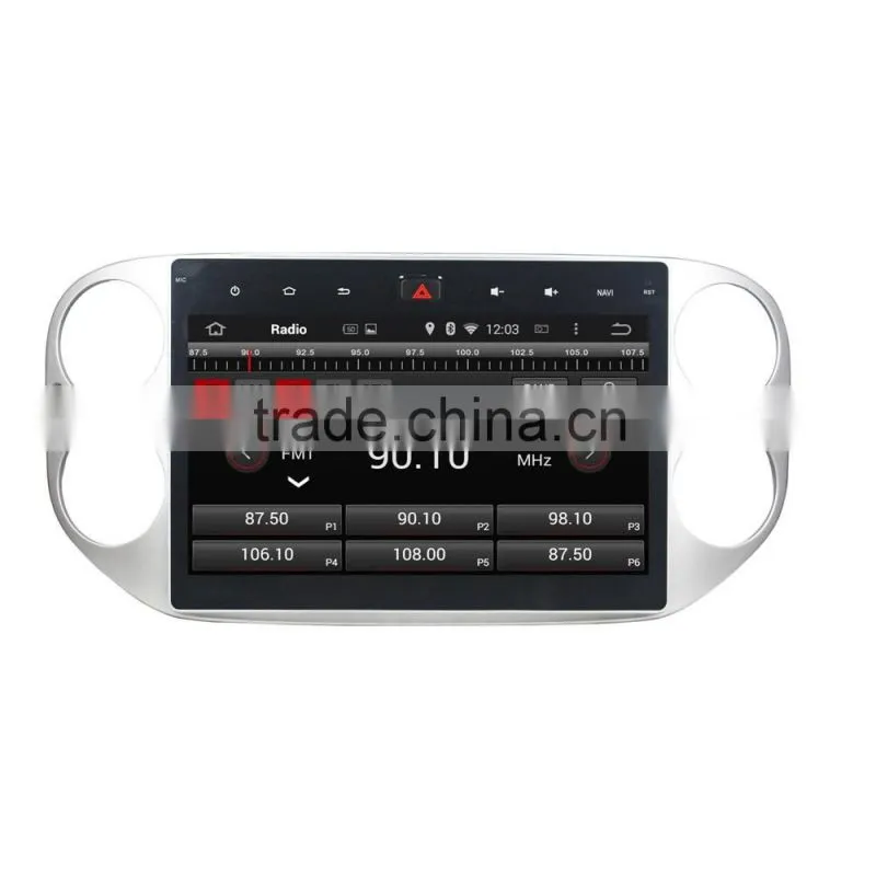 10.1 HD Android 5.1 car multimedia system in dash for volkswagen tiguan navigation radio 2013-2015