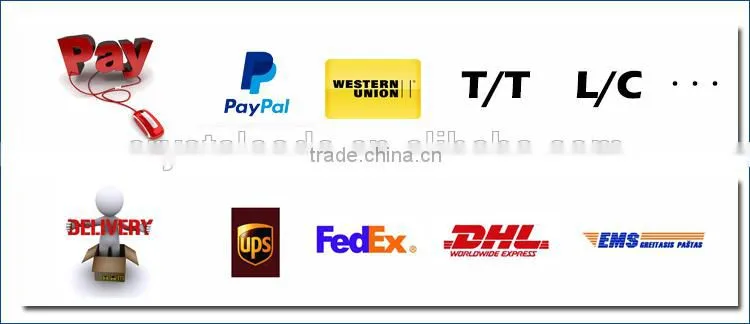 Printed self adhesive packing label with logo