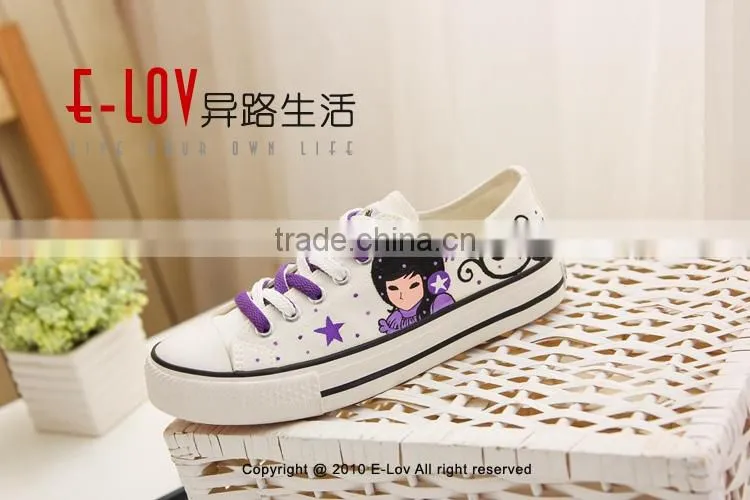 Hot sales high quality cleaning canvas shoes