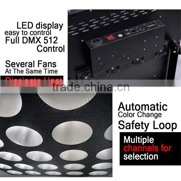 2016 factory price DMX led 5X5 matrix blinder light for new year stage decoration led effect light
