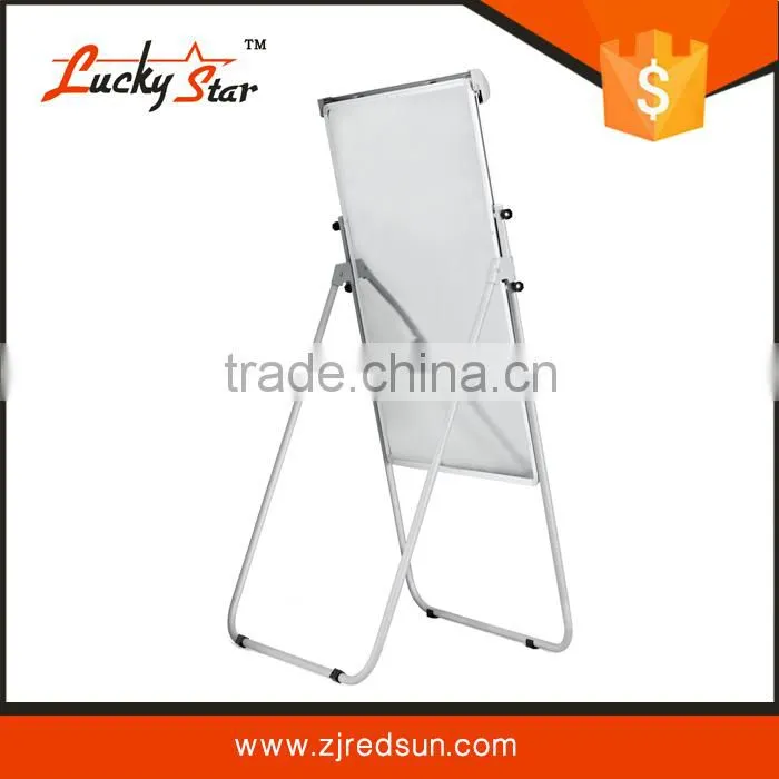 portable interactive whiteboard flip chart easel stand with whiteboard eraser for classroom