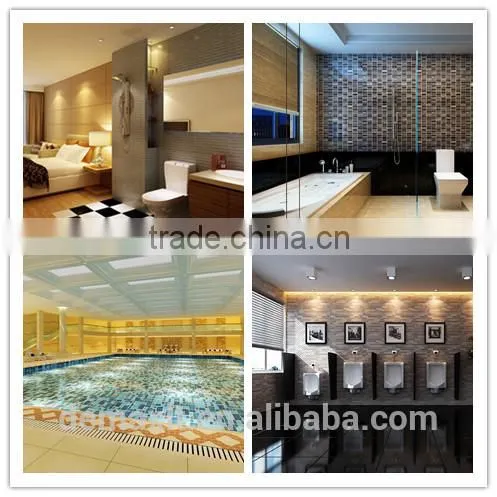 LLS06 Dezhou Demax Glass Stone Mix Wholesale Outdoor & Indoor Using Decoration Crystal Marble Glass Mosaic