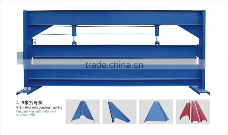 Roof bending machine