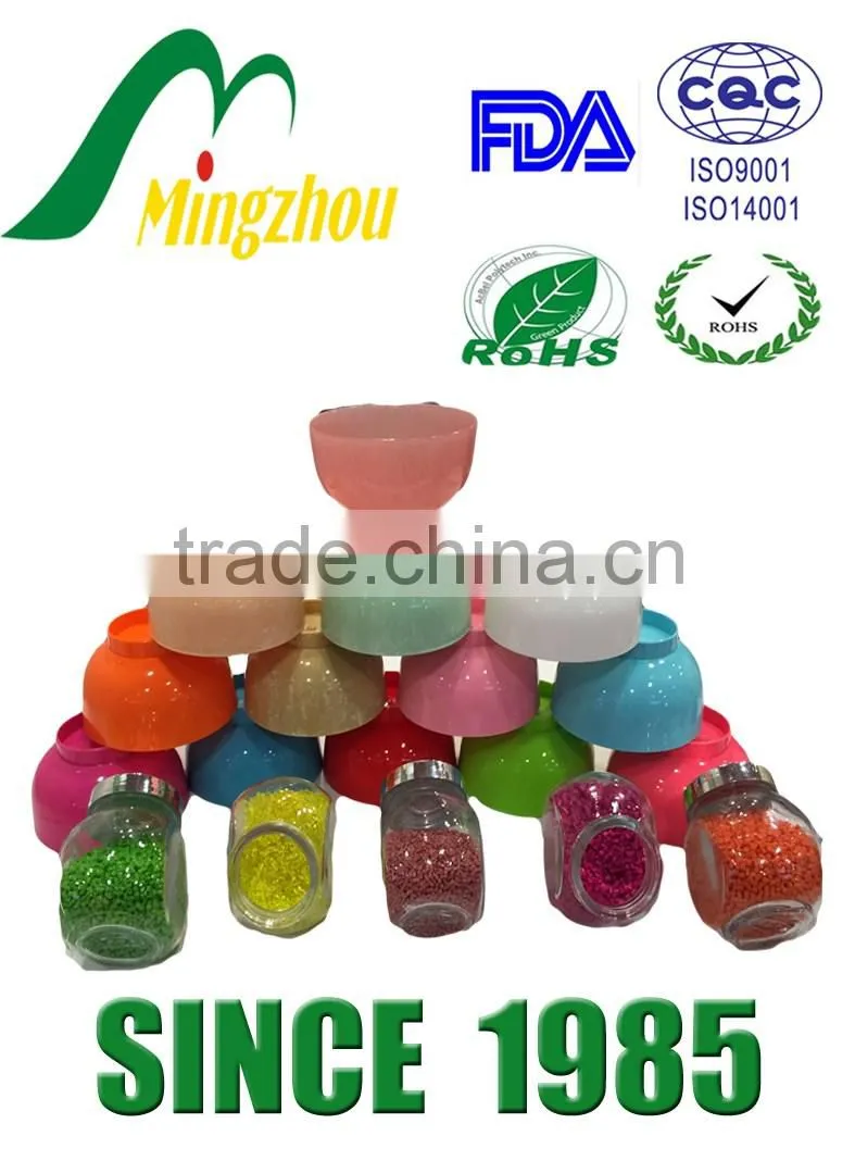 PET,PE,PP,ABS,PS pellet of Food level masterbatch for food packaging