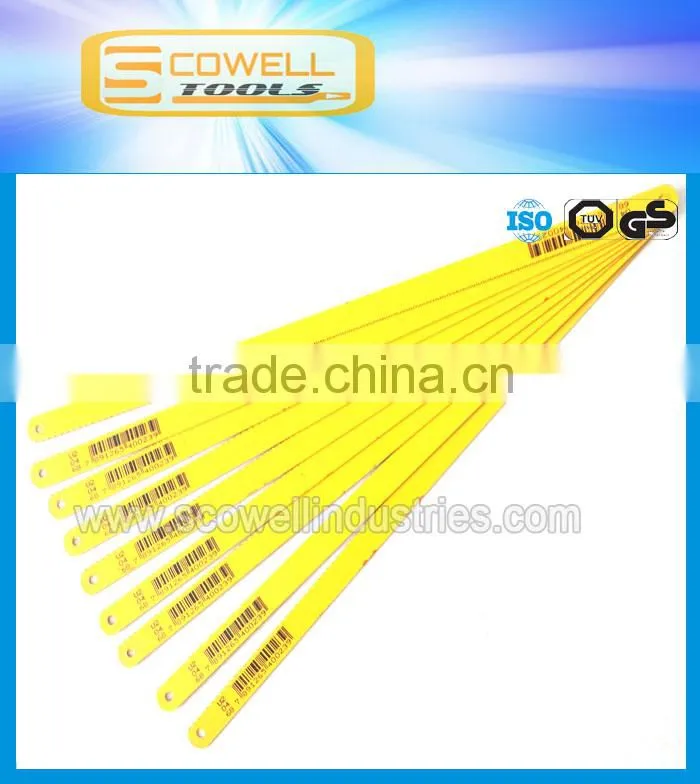 HSS bimetal flexible hack saw blades double sides teeth