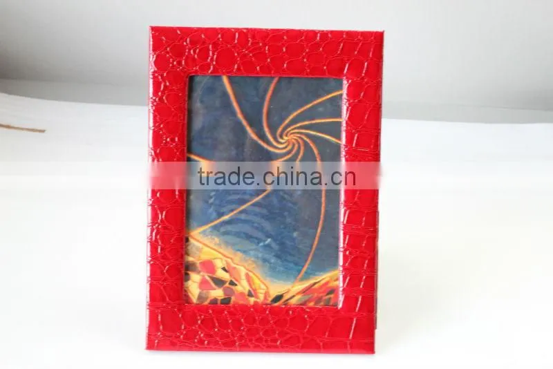 View lovely photo frames Eco-friendly pu photo frame for Decoration