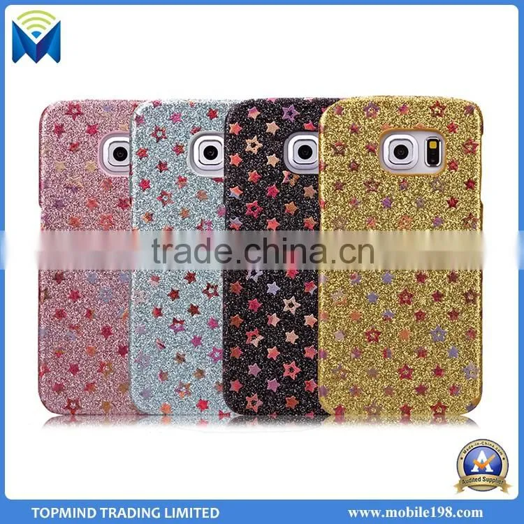 Cell phone accessories plastic phone case for samsung galaxy s6 edge plastic hard back case cover