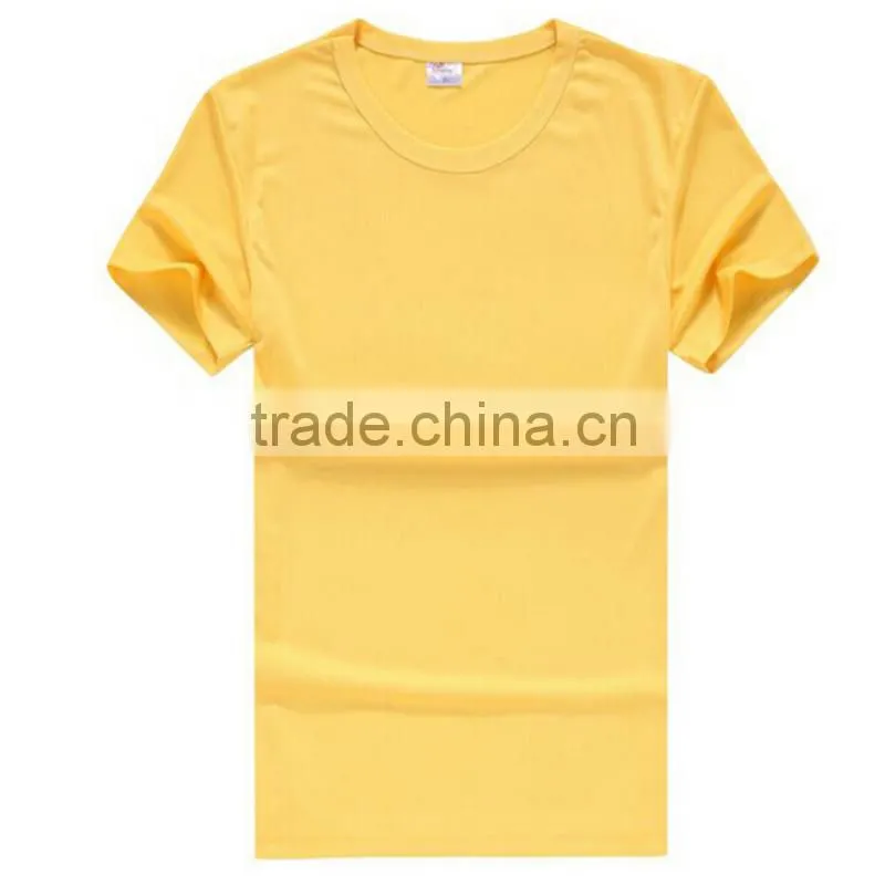 2016 Unisex Round Neck Printing Plain Cotton T Shirt
