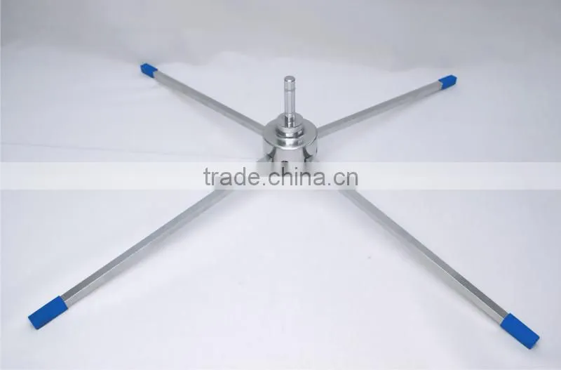 Hot Sales Cheap Popular Advertising Metal Flag Pole Base Cross Base for Flagpole