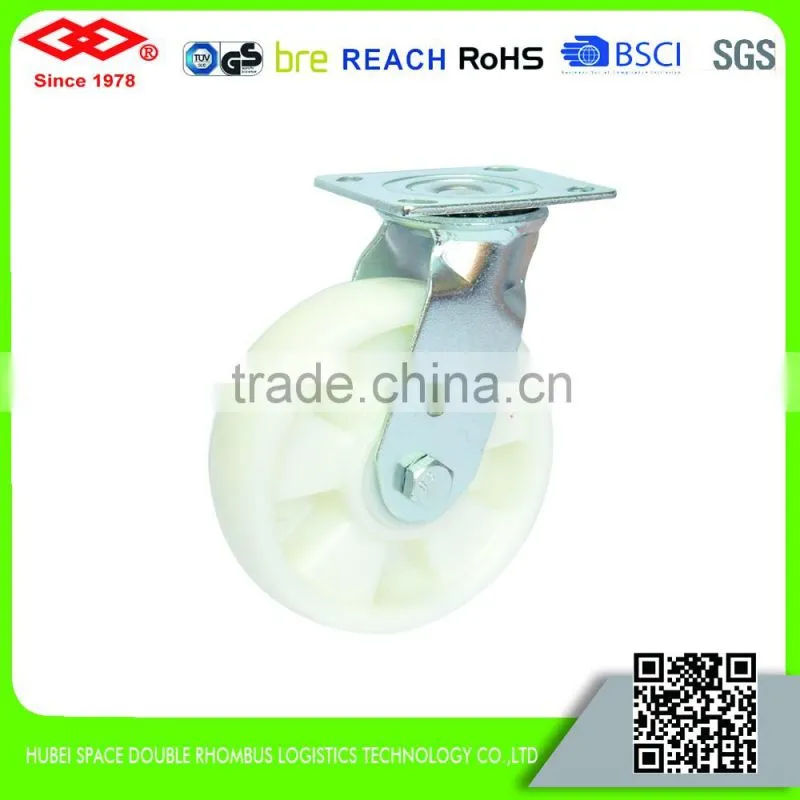 100mm-200mm plastic casters with welding steel