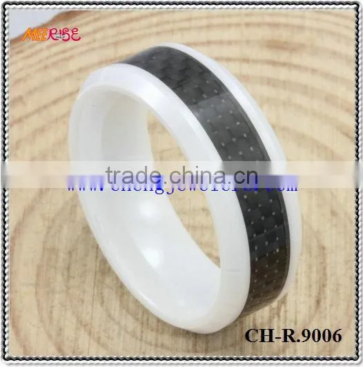2015 alloy inlay black gold engagement ring,metal ceramic ring for engagement
