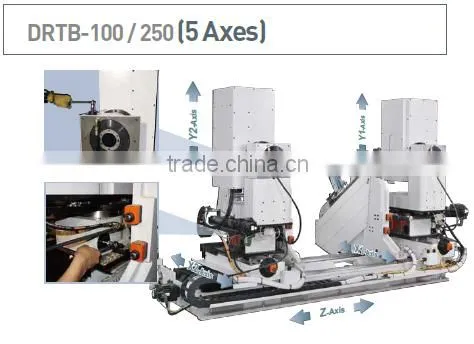 cnc 5 axis woodworking machine double end tenoner