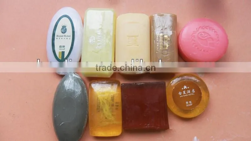 Automatic stretch film soap packaging machine