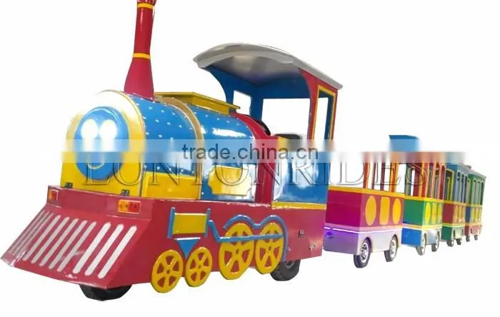 Kids Love Children Cartoon Train Amusement Park Trains for Sale