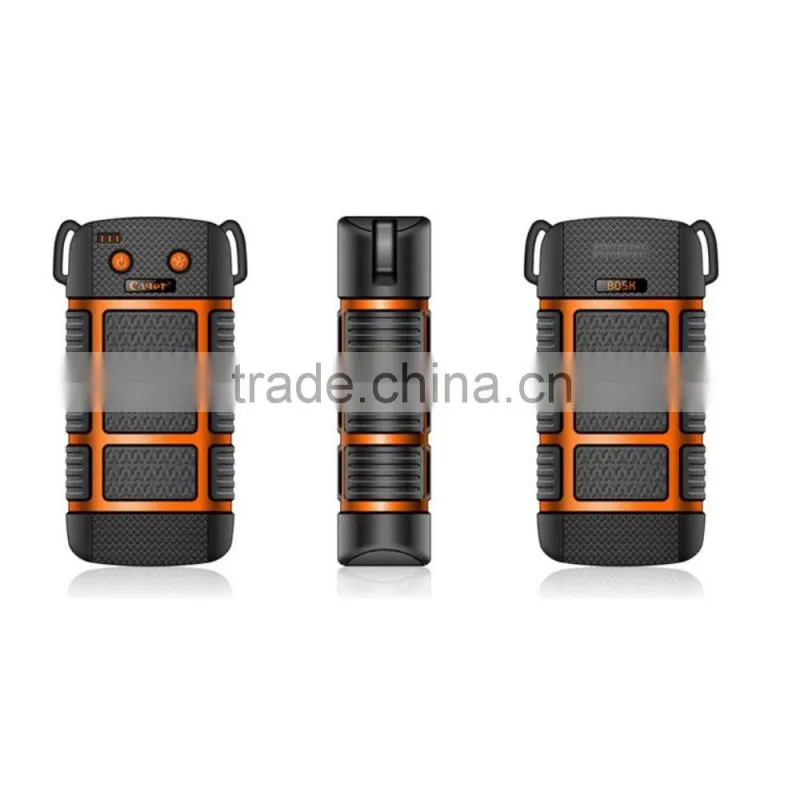 Green Cager WP10 5600mAh Waterproof Dustproof Drop-resistant Mobile Charger Built-in Laser Pointer & SOS Signal Light
