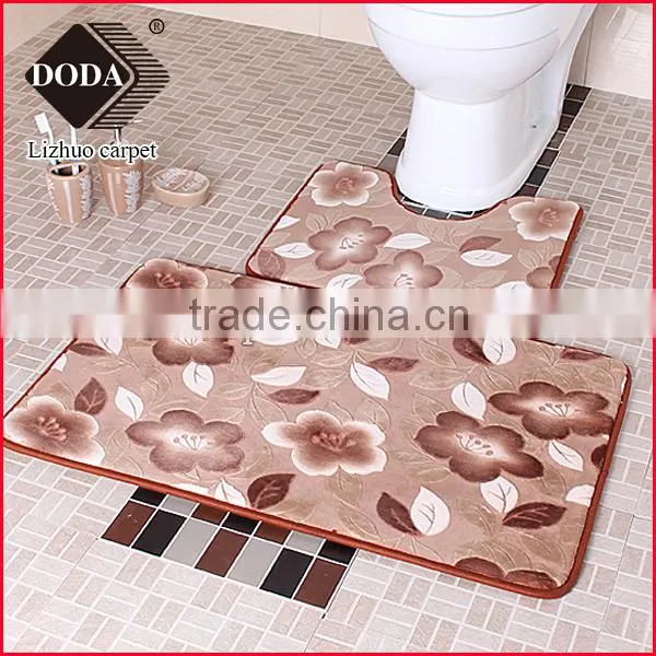 high quality microfiber bath mat/bath rugs