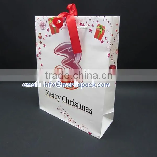 Pack of 12 Wholesale Christmas Gift Bags Packaging Xmas Bags