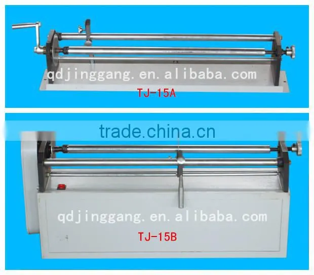 Manual/Electric hot stamping foil slitting machine , Hot Stamping foil cutting machine TJ-15