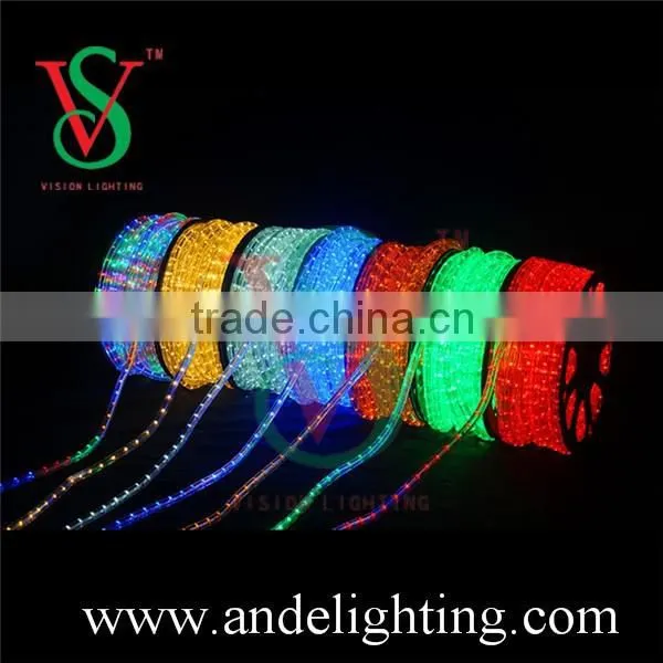New flat or round led strip light holiday decoration
