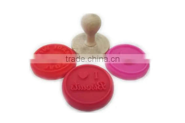 custom silicone cookie stamp /cookie cutter/cookie press