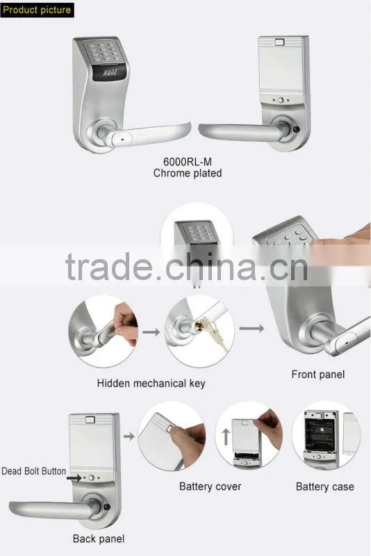digital keypad door lock