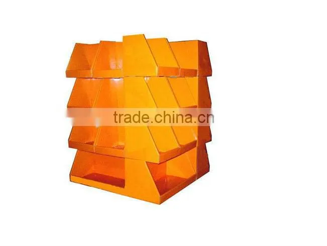 AEP double color side by side floor pocket display