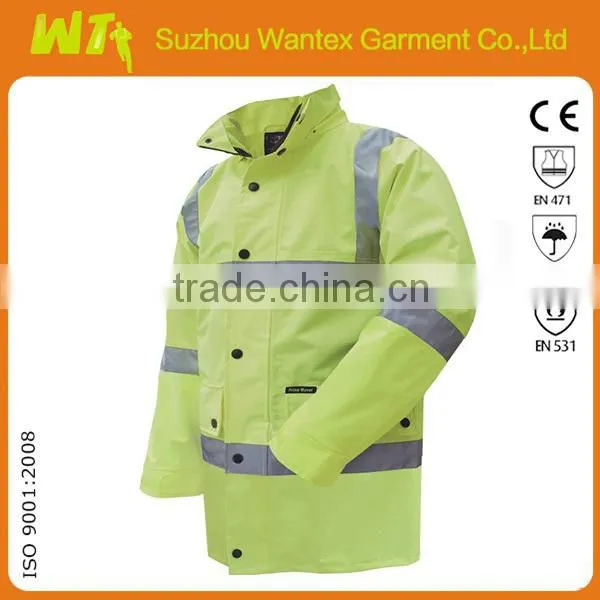 safety jacket hi vis jacket refleting jacket/parka hot design life jacket/parka