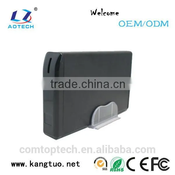2014 New design 3.5 inch SATA/USB2.0/USB3.0 ethernet hdd enclosure