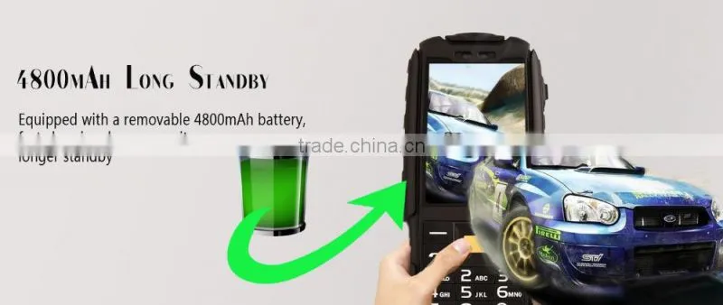 New Original Mobile Phone 2.4" 3.0MP Camera waterproof 4800mAH Dual SIM Strong signal low radiation Stereo Recorder No.1 A9