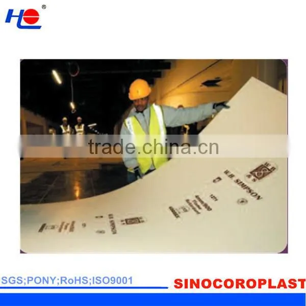 no rust and anti-static polypropylene coroplast retardant signboard