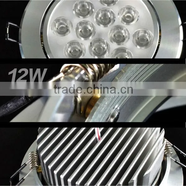 12W LED Downlights/Ceiling Lights
