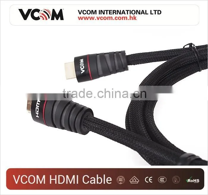 VCOM CG526-B 1.4V Gold-Plated Connector bulk hdmi cable for LCD display/DVD/Computer/TV