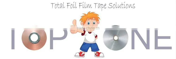 Flexible insulation film Aluminum PET Laminate Tape for Flexible Air Duct Materials